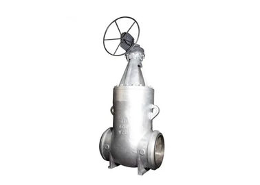 Duplex Material S31803 Flexible Wedge Gate Valve Gearbox High Durability